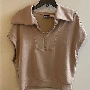 Bailey 44 Taupe Short Sleeve Hoodie
